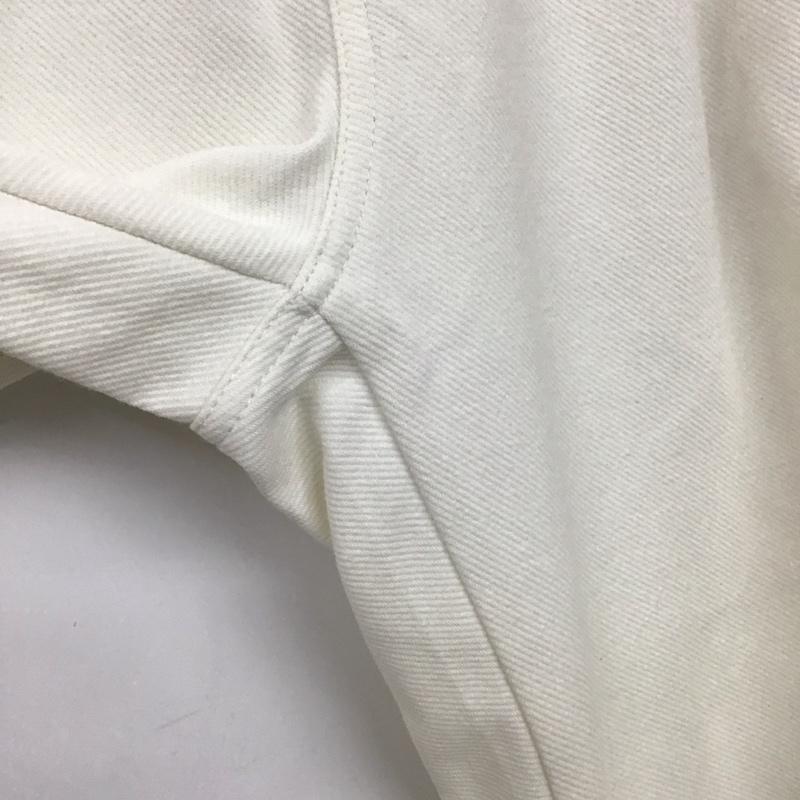 ザラ ZARA パンツ デニム、ジーンズ スリムパンツ ストレッチパンツ カジュアルパンツ S 無地 白 / ホワイト / white メンズ USED 古着 中古 10155865