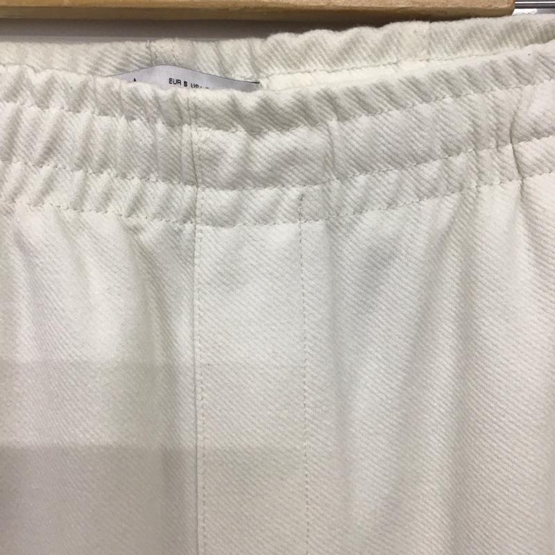 ザラ ZARA パンツ デニム、ジーンズ スリムパンツ ストレッチパンツ カジュアルパンツ S 無地 白 / ホワイト / white メンズ USED 古着 中古 10155865