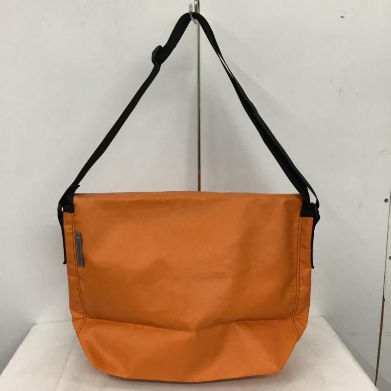 グレゴリー GREGORY メッセンジャーバッグ メッセンジャーバッグ ショルダーバッグ ロゴ、文字 橙 / オレンジ / orange メンズ USED 古着 中古 10155866