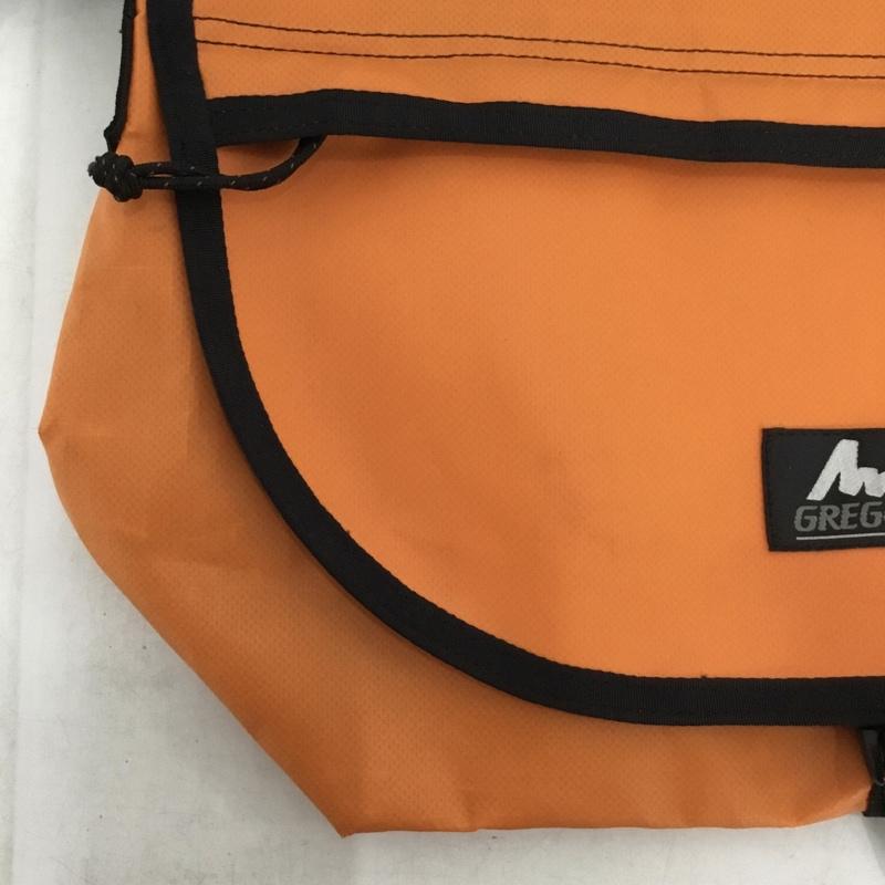 グレゴリー GREGORY メッセンジャーバッグ メッセンジャーバッグ ショルダーバッグ ロゴ、文字 橙 / オレンジ / orange メンズ USED 古着 中古 10155866