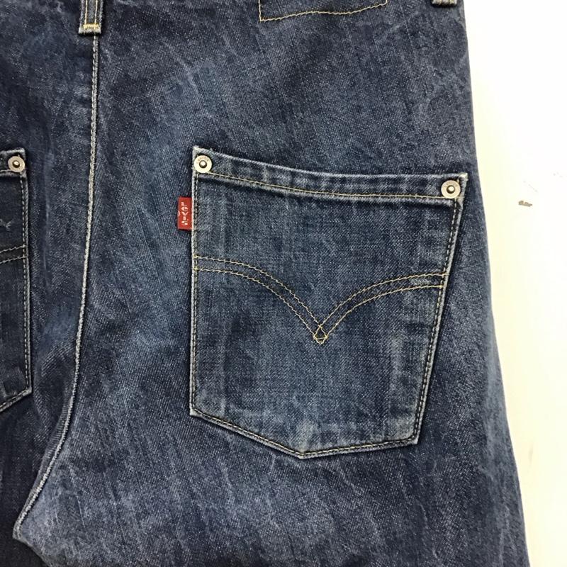 リーバイス Levi s パンツ デニム、ジーンズ デニムパンツ スリムパンツ カジュアルパンツ 無地 インディゴ / インディゴ / Indigo メンズ USED 古着 中古 10155870