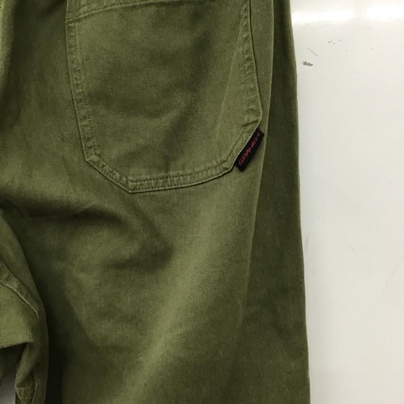 グラミチ GRAMICCI パンツ ワークパンツ、ペインターパンツ ワークパンツ ワイドパンツ カジュアルパンツ M 無地 カーキ / カーキ / khaki メンズ USED 古着 中古 10155871