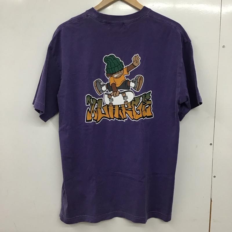 エクストララージ XLARGE Tシャツ 半袖 半袖カットソー プリントTシャツ クルーネックカットソー L プリント 紫 / パープル / purple メンズ USED 古着 中古 10155872