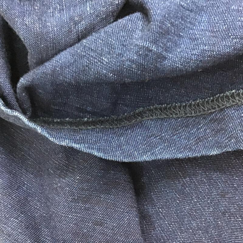 デンハム DENHAM Tシャツ 半袖 半袖カットソー プリントTシャツ クルーネックカットソー M ロゴ、文字 インディゴ / インディゴ / Indigo メンズ USED 古着 中古 10155876