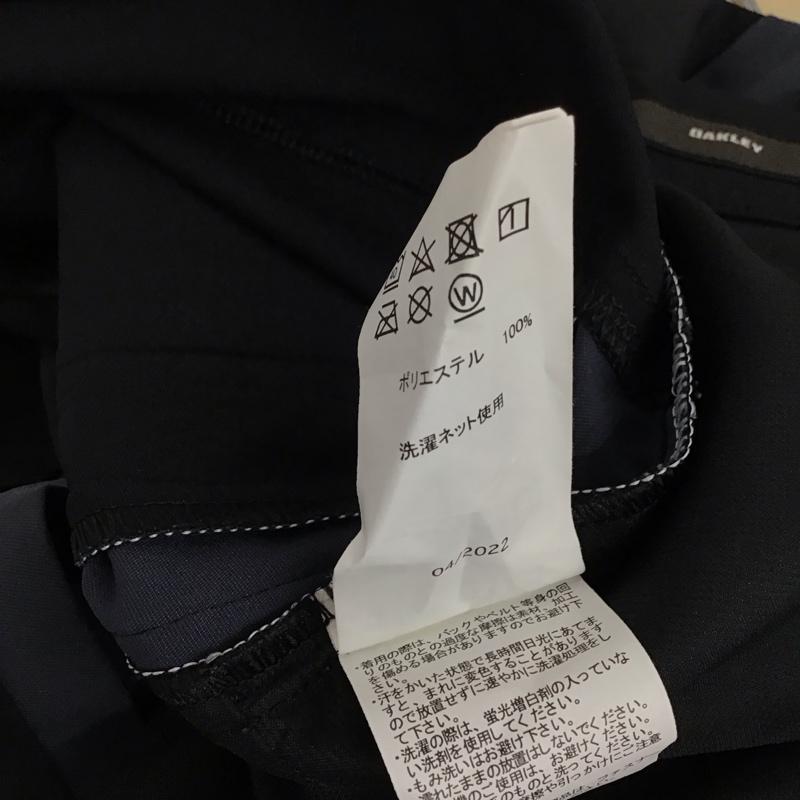 オークリー OAKLEY パンツ ワークパンツ、ペインターパンツ スリムパンツ ストレッチパンツ カジュアルパンツ 32インチ ロゴ、文字 黒 / ブラック / black メンズ USED 古着 中古 10155888