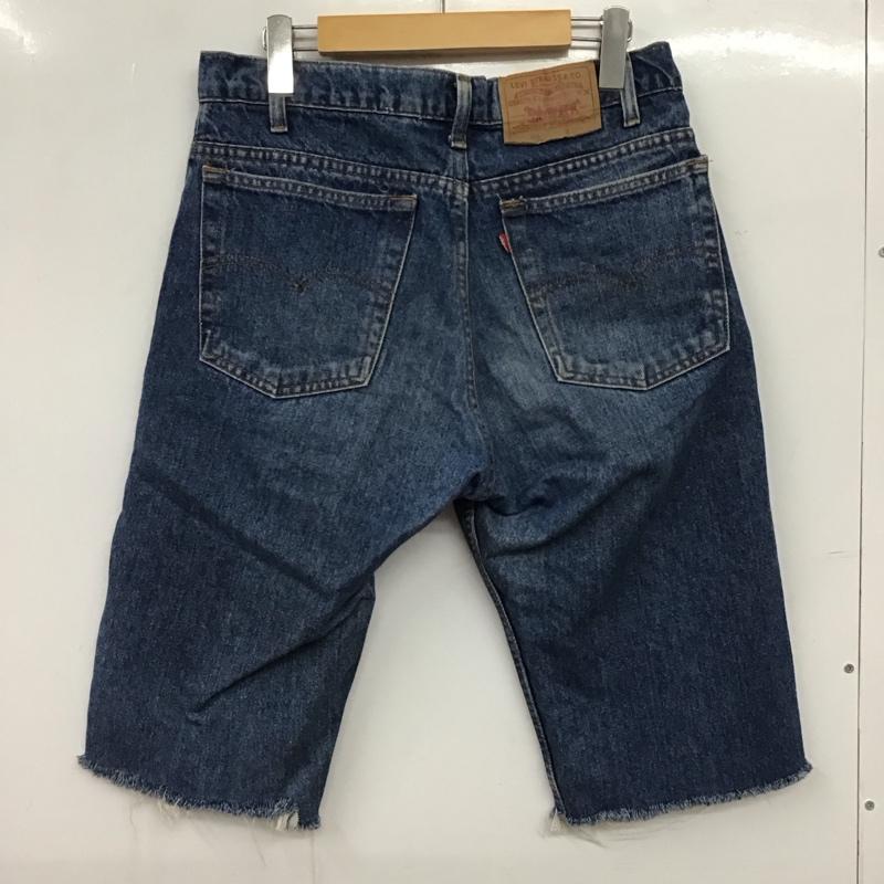 リーバイストラウスアンドコー Levi Strauss & co. パンツ ショートパンツ ショートパンツ ハーフパンツ カジュアルパンツ デニムパンツ 33インチ 無地 インディゴ / インディゴ / Indigo メンズ USED 古着 中古 10155889