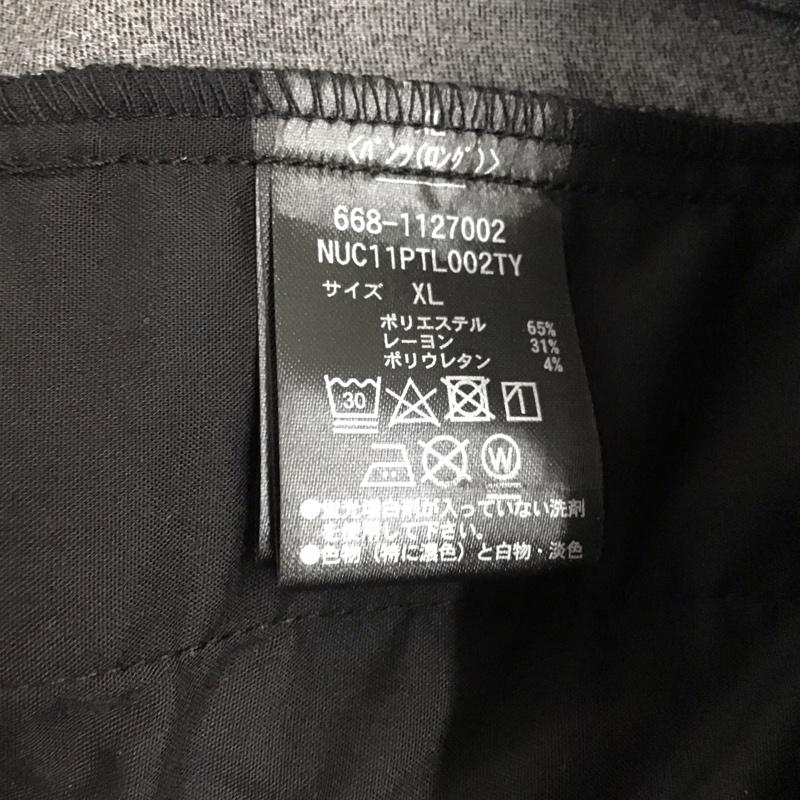 ナノユニバース nano・universe パンツ ワークパンツ、ペインターパンツ 668-1127002 ワイドパンツ イージーパンツ XL 無地 ダークグレー / ダークグレー / メンズ USED 古着 中古 10155892