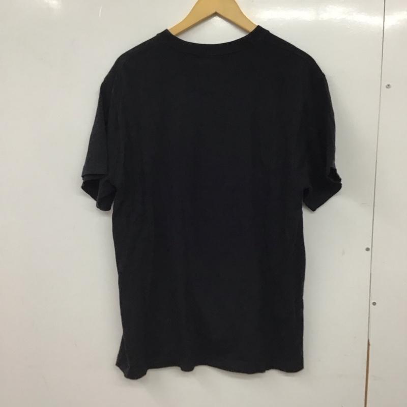 サブサエティ Subciety Tシャツ 半袖 半袖カットソー プリントTシャツ クルーネックカットソー L ロゴ、文字 黒 / ブラック / black メンズ USED 古着 中古 10155894