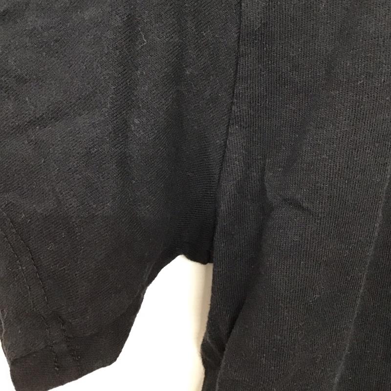 サブサエティ Subciety Tシャツ 半袖 半袖カットソー プリントTシャツ クルーネックカットソー L ロゴ、文字 黒 / ブラック / black メンズ USED 古着 中古 10155894