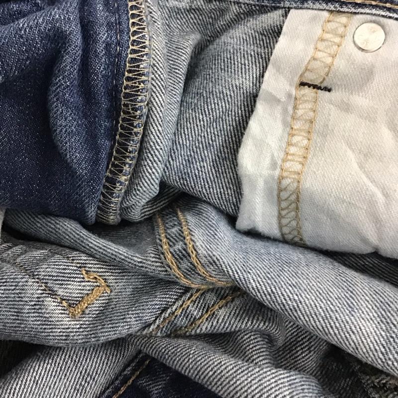 リーバイストラウスアンドコー Levi Strauss & co. パンツ デニム、ジーンズ デニムパンツ ワイドパンツ カジュアルパンツ 36インチ 無地 インディゴ / インディゴ / Indigo メンズ USED 古着 中古 10155896