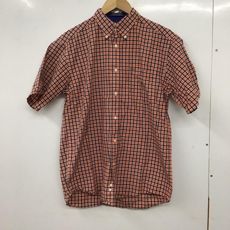 トミーヒルフィガー TOMMY HILFIGER シャツ、ブラウス 半袖 半袖シャツ チェックシャツ ボタンダウンシャツ L チェック マルチカラー / マルチカラー / multicolor メンズ USED 古着 中古 10155900