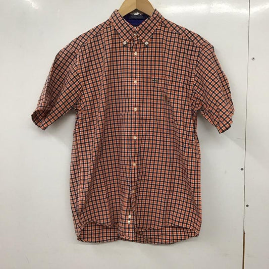 トミーヒルフィガー TOMMY HILFIGER シャツ、ブラウス 半袖 半袖シャツ チェックシャツ ボタンダウンシャツ L チェック マルチカラー / マルチカラー / multicolor メンズ USED 古着 中古 10155900