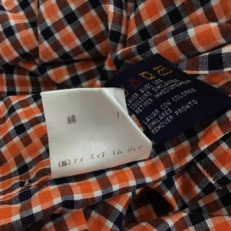 トミーヒルフィガー TOMMY HILFIGER シャツ、ブラウス 半袖 半袖シャツ チェックシャツ ボタンダウンシャツ L チェック マルチカラー / マルチカラー / multicolor メンズ USED 古着 中古 10155900