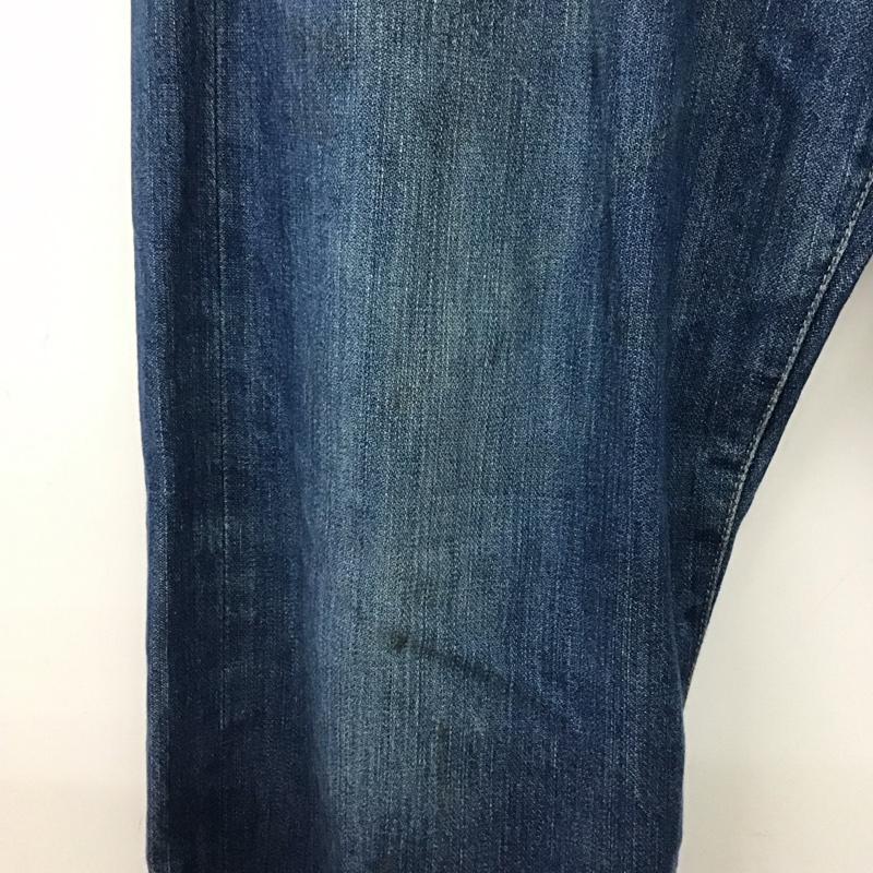 ポストオーバーオールズ POST OVERALLS パンツ デニム、ジーンズ デニムパンツ ワイドパンツ カジュアルパンツ 無地 インディゴ / インディゴ / Indigo メンズ USED 古着 中古 10155912