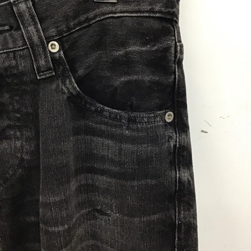 レッドカード RED CARD パンツ デニム、ジーンズ デニムパンツ スリムパンツ カジュアルパンツ 29インチ ダメージ加工 ダークグレー / ダークグレー / メンズ USED 古着 中古 10155913