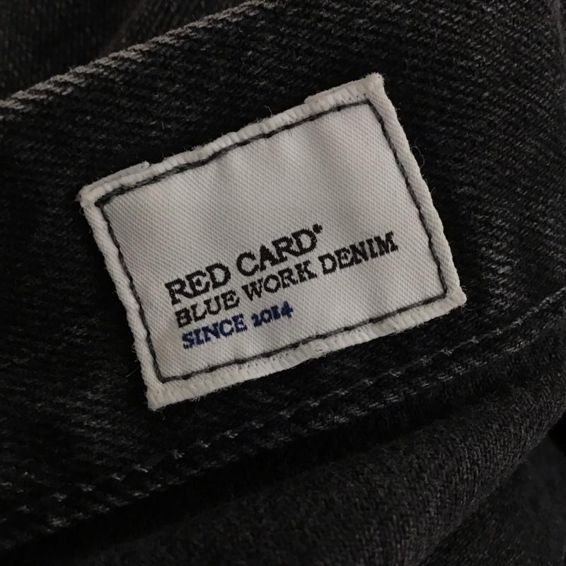 レッドカード RED CARD パンツ デニム、ジーンズ デニムパンツ スリムパンツ カジュアルパンツ 29インチ ダメージ加工 ダークグレー / ダークグレー / メンズ USED 古着 中古 10155913