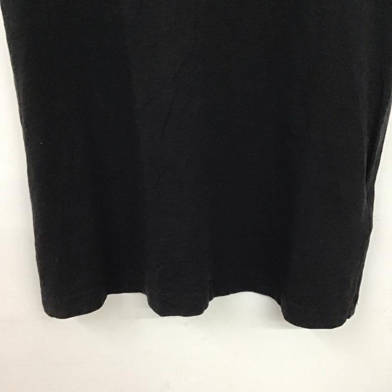 ハイドロゲン HYDROGEN Tシャツ 半袖 半袖カットソー プリントTシャツ Vネックカットソー S 無地 黒 / ブラック / black メンズ USED 古着 中古 10155915