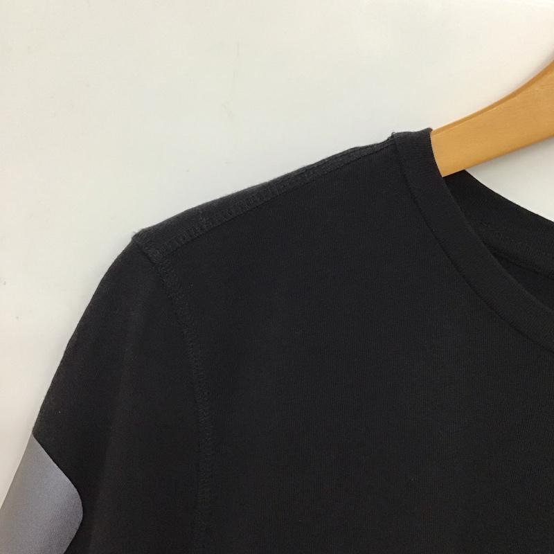 ハイドロゲン HYDROGEN Tシャツ 半袖 半袖カットソー プリントTシャツ クルーネックカットソー XS ロゴ、文字 黒 / ブラック / black メンズ USED 古着 中古 10155916