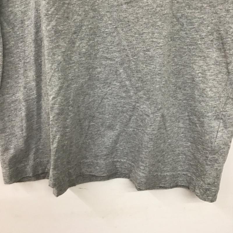 ハイドロゲン HYDROGEN Tシャツ 半袖 半袖カットソー プリントTシャツ クルーネックカットソー S ロゴ、文字 灰 / グレー / gray メンズ USED 古着 中古 10155917