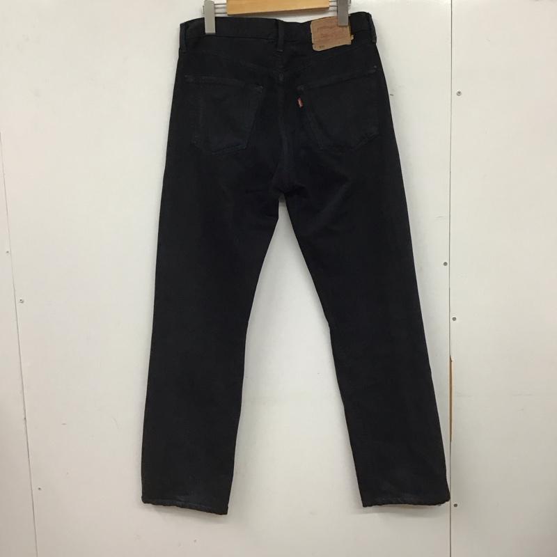 リーバイストラウスアンドコー Levi Strauss & co. パンツ デニム、ジーンズ デニムパンツ ワイドパンツ カジュアルパンツ 32インチ 無地 黒 / ブラック / black メンズ USED 古着 中古 10155922