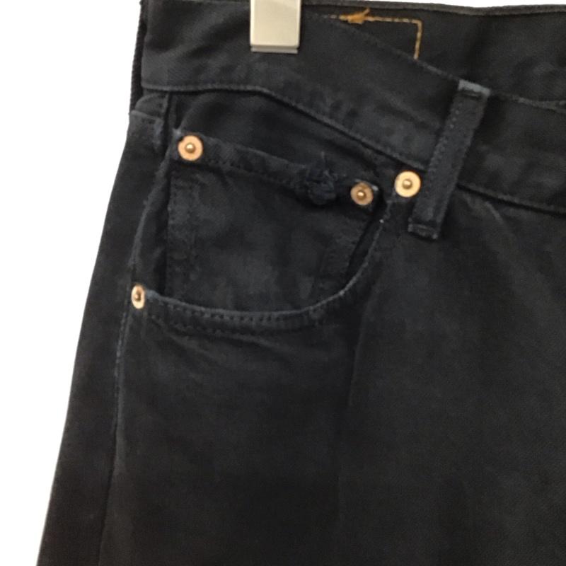 リーバイストラウスアンドコー Levi Strauss & co. パンツ デニム、ジーンズ デニムパンツ ワイドパンツ カジュアルパンツ 32インチ 無地 黒 / ブラック / black メンズ USED 古着 中古 10155922