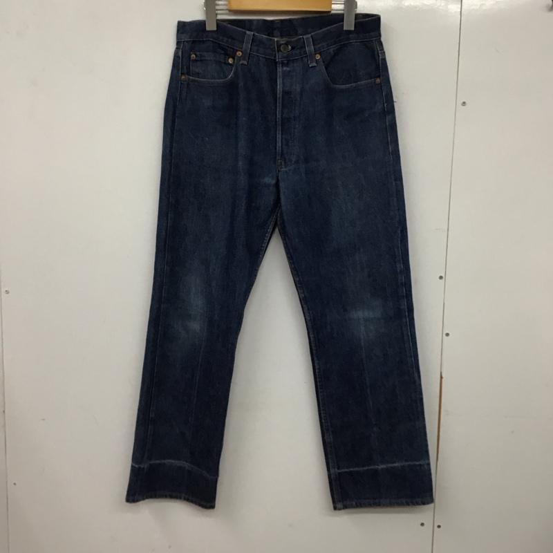 リーバイストラウスアンドコー Levi Strauss & co. パンツ デニム、ジーンズ デニムパンツ ワイドパンツ カジュアルパンツ 34 無地 インディゴ / インディゴ / Indigo メンズ USED 古着 中古 10155923