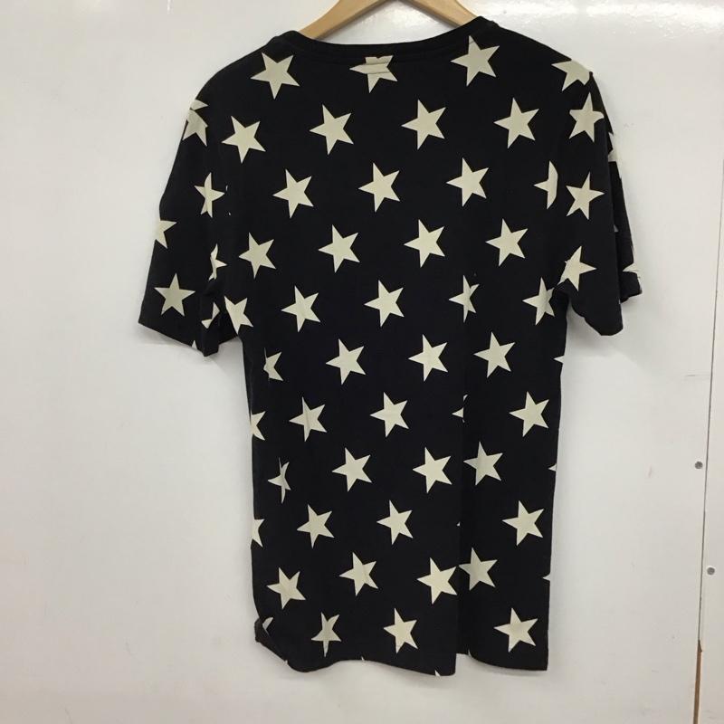 ハイドロゲン HYDROGEN Tシャツ 半袖 半袖カットソー プリントTシャツ クルーネックカットソー S ロゴ、文字 黒 / ブラック / black メンズ USED 古着 中古 10155925