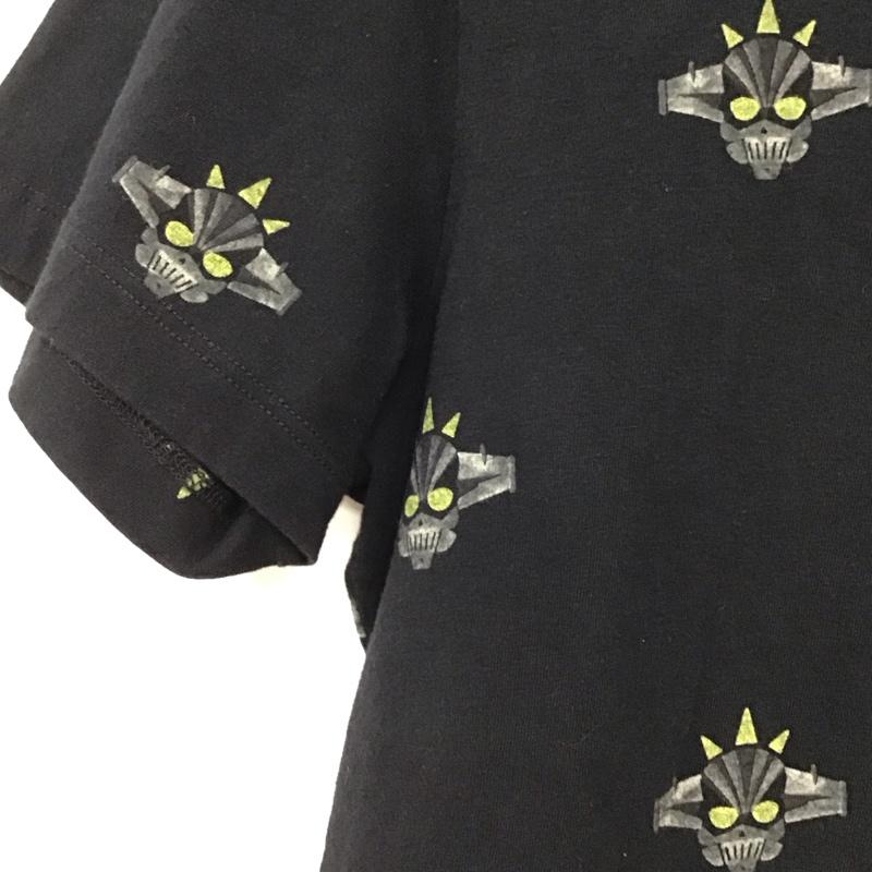 ハイドロゲン HYDROGEN Tシャツ 半袖 半袖カットソー プリントTシャツ クルーネックカットソー S プリント 黒 / ブラック / black メンズ USED 古着 中古 10155927
