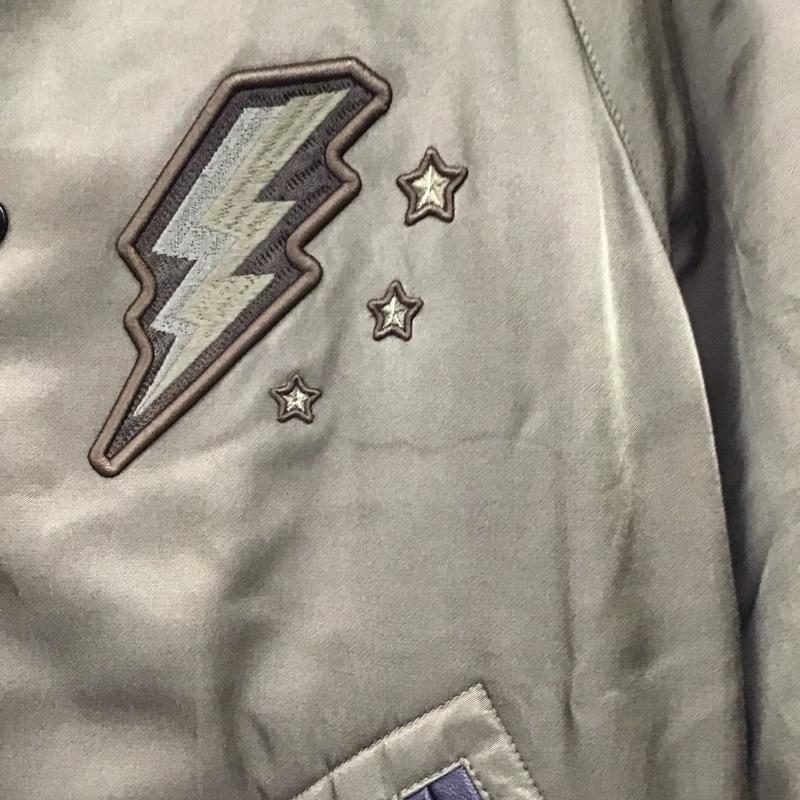 コーチ COACH ジャケット、上着 ジャンパー、ブルゾン アウター フロントボタン ノーカラージャケット S ロゴ、文字 カーキ / カーキ / khaki メンズ USED 古着 中古 10155930