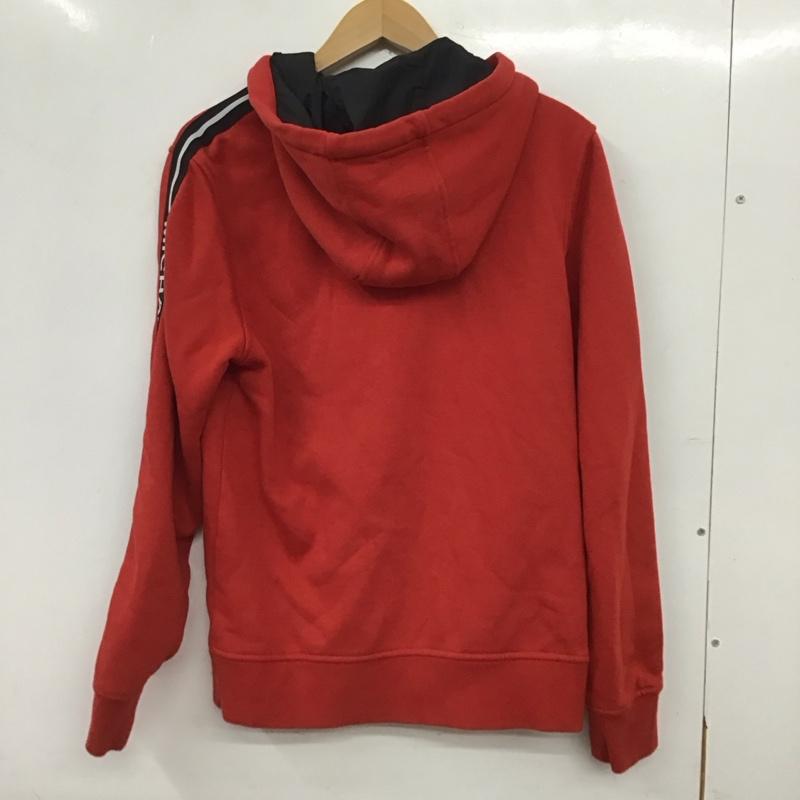マイケルコース MICHAEL KORS パーカー 長袖 ジップアップパーカー 長袖パーカー カジュアルジャケット M ロゴ、文字 赤 / レッド / red レディース USED 古着 中古 10155933