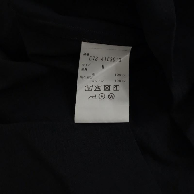 マーガレットハウエル MARGARET HOWELL シャツ、ブラウス 長袖 長袖シャツ 無地シャツ カラーシャツ 2 無地 黒 / ブラック / black レディース USED 古着 中古 10155937