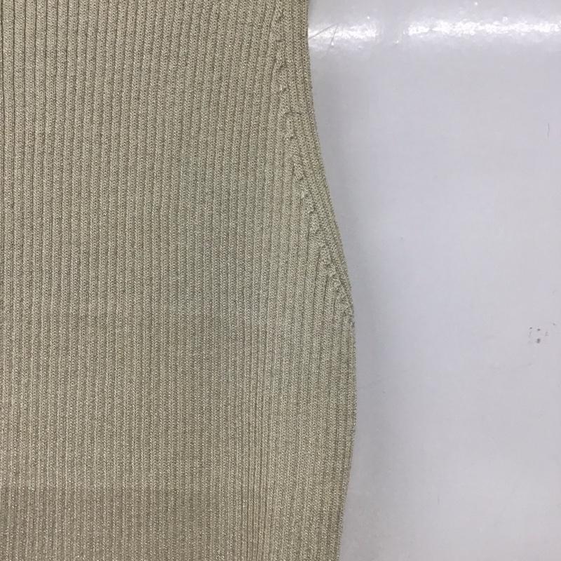 スナイデル SNIDEL ベスト ベスト ニットベスト ノースリーブカットソー プルオーバー ONE SIZE 無地 アイボリー / アイボリー / レディース USED 古着 中古 10155944