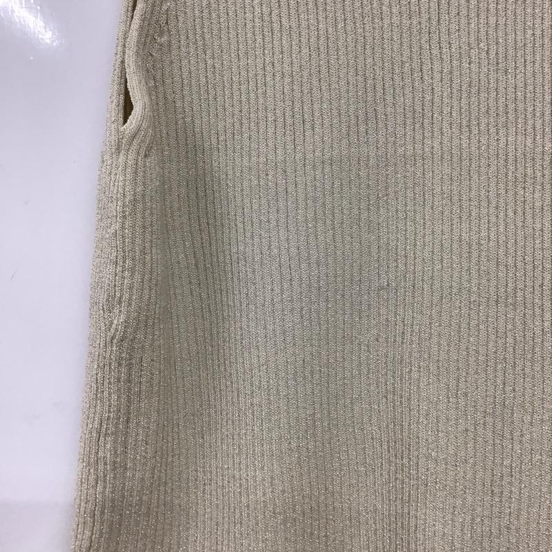 スナイデル SNIDEL ベスト ベスト ニットベスト ノースリーブカットソー プルオーバー ONE SIZE 無地 アイボリー / アイボリー / レディース USED 古着 中古 10155944