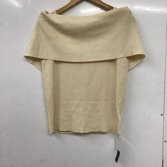 オメカシ Omekashi ベスト ベスト ニットベスト プルオーバーニット ワイドネック FREE 無地 アイボリー / アイボリー / レディース USED 古着 中古 10155945
