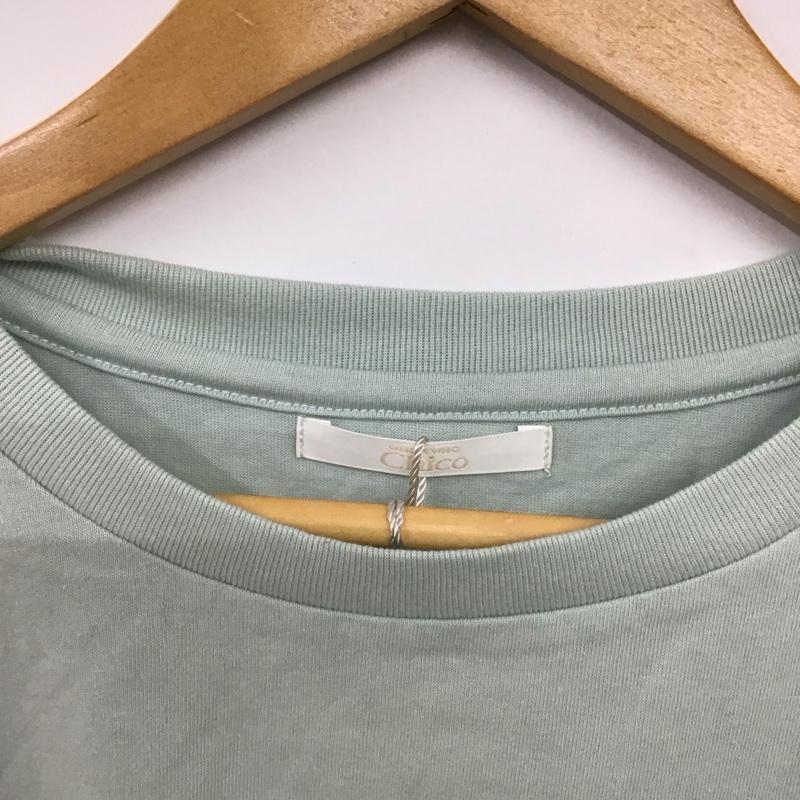フーズフーチコ who s who Chico Tシャツ 半袖 半袖カットソー プリントTシャツ クルーネックカットソー FREE ロゴ、文字 マルチカラー / マルチカラー / multicolor レディース USED 古着 中古 10155949