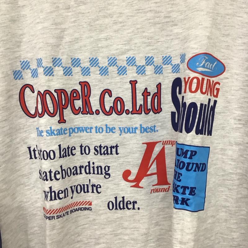 フーズフーギャラリー WHO S WHO gallery カットソー 長袖 半袖カットソー プリントTシャツ クルーネックカットソー FREE プリント 紺 / ネイビー / navy X 灰 / グレー / gray レディース USED 古着 中古 10155954