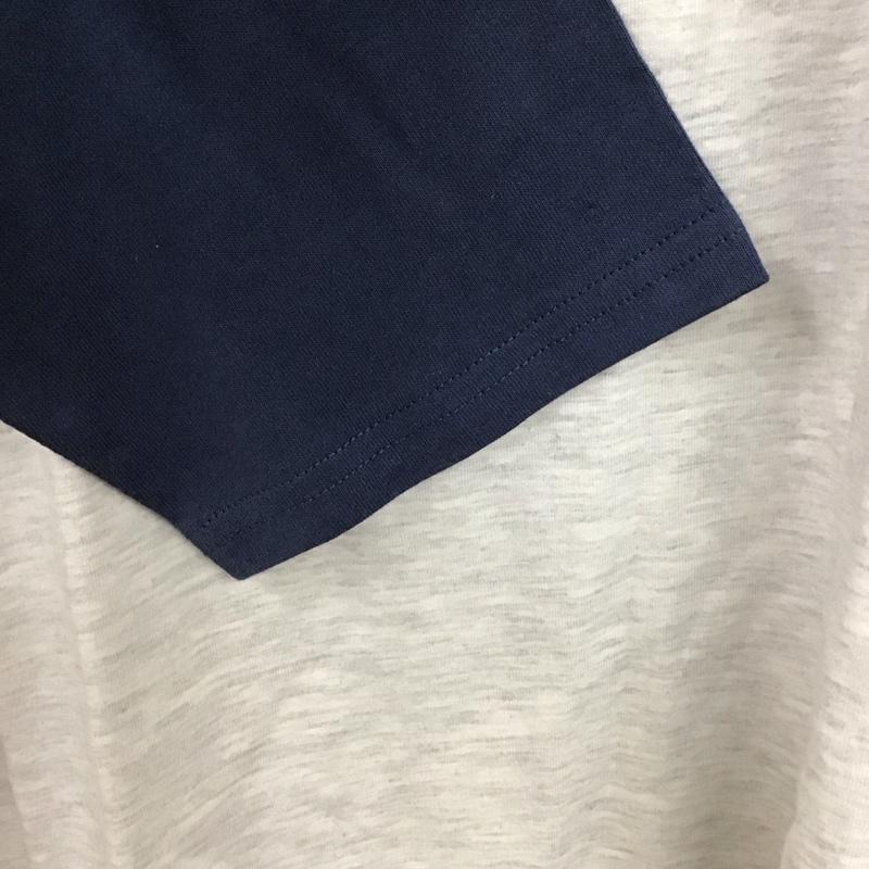 フーズフーギャラリー WHO S WHO gallery カットソー 長袖 半袖カットソー プリントTシャツ クルーネックカットソー FREE プリント 紺 / ネイビー / navy X 灰 / グレー / gray レディース USED 古着 中古 10155954