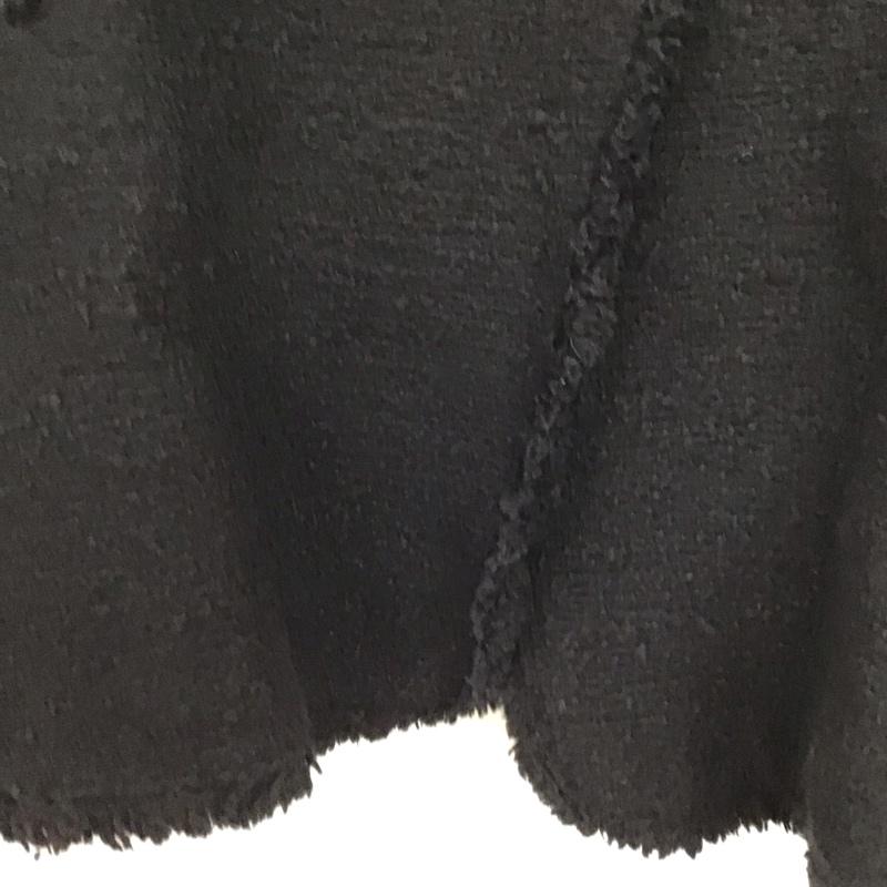 ザラ ZARA ジャケット、上着 ジャケット、ブレザー カジュアルジャケット ノーカラージャケット XS  黒 / ブラック / black レディース USED 古着 中古 10155960