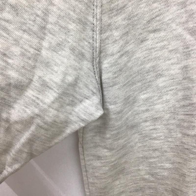 ザラ ZARA カットソー 半袖 半袖カットソー スウェットカットソー クルーネックカットソー L 無地 灰 / グレー / gray レディース USED 古着 中古 10155961