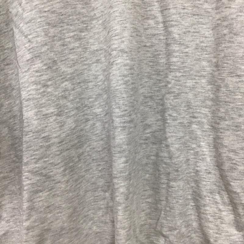 ザラ ZARA カットソー 半袖 半袖カットソー スウェットカットソー クルーネックカットソー L 無地 灰 / グレー / gray レディース USED 古着 中古 10155961