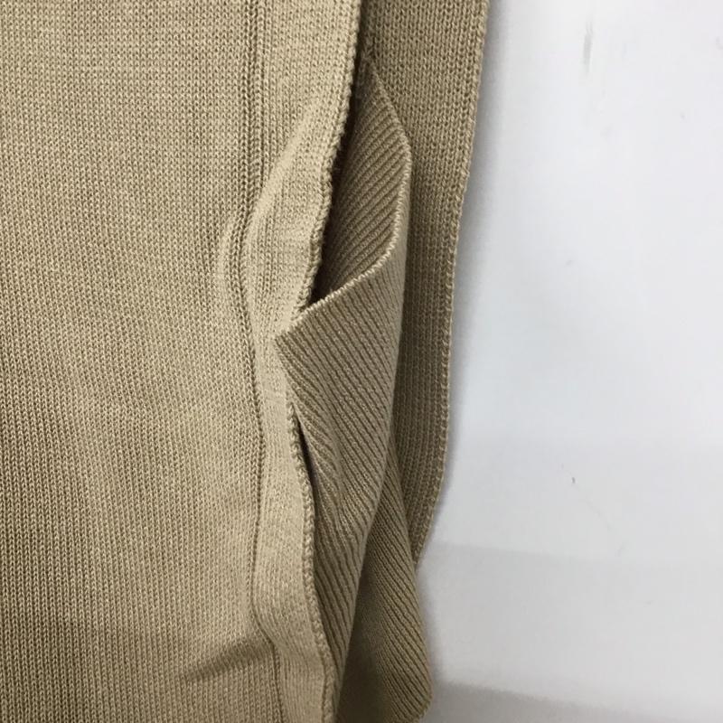レプシィム LEPSIM ベスト ベスト ニットベスト ノースリーブカットソー プルオーバー FREE 無地 ベージュ / ベージュ / beige レディース USED 古着 中古 10155962