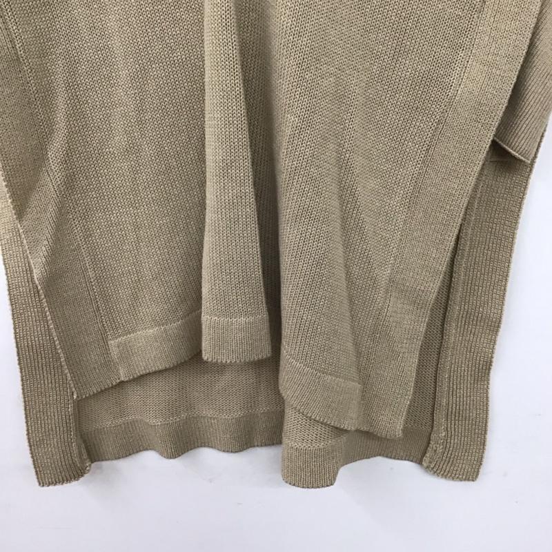 レプシィム LEPSIM ベスト ベスト ニットベスト ノースリーブカットソー プルオーバー FREE 無地 ベージュ / ベージュ / beige レディース USED 古着 中古 10155962