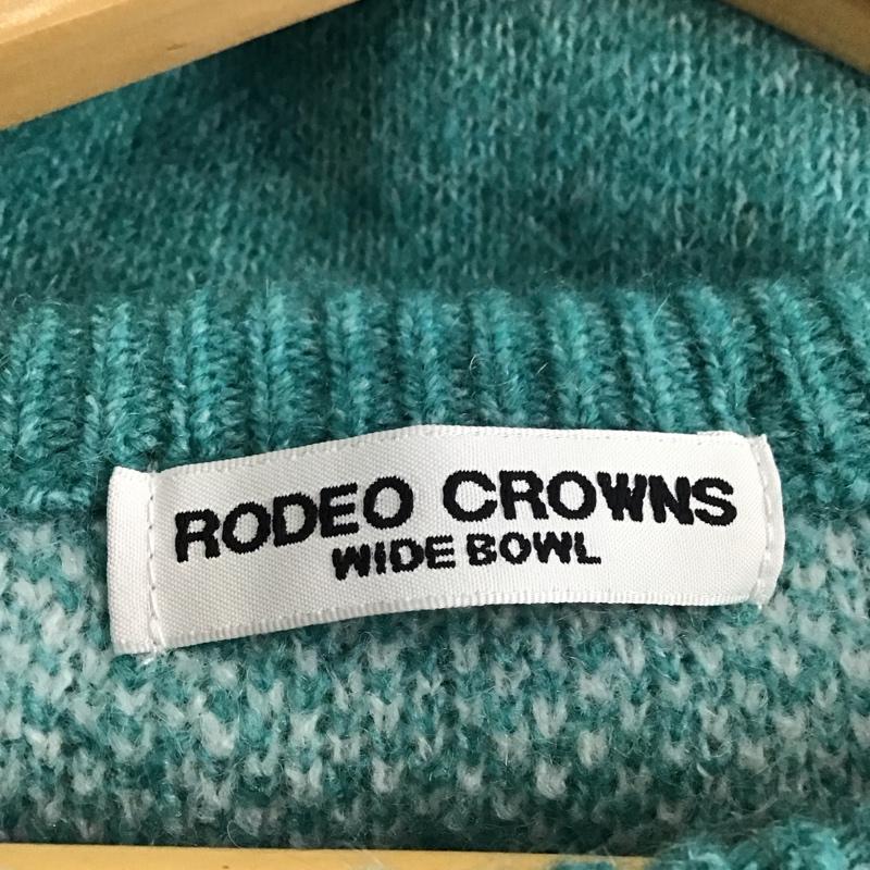 ロデオクラウンズワイドボウル RODEO CROWNS WIDE BOWL ニット、セーター 長袖 420gar70-115v アソートジャガードニットトップス FREE ロゴ、文字 マルチカラー / マルチカラー / multicolor レディース USED 古着 中古 10155964