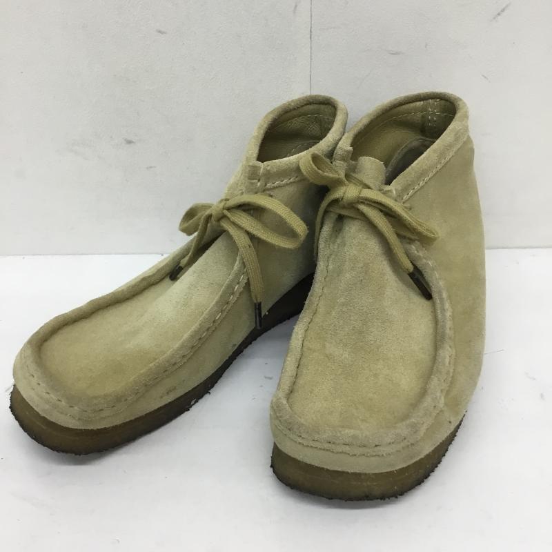 クラークス オリジナルズ Clarks Originals シューズ シューズ Clarks Originals Wallabee Boot ワラビーブーツ 26155516 26.5cm 無地 ベージュ / ベージュ / beige メンズ USED 古着 中古 10155967