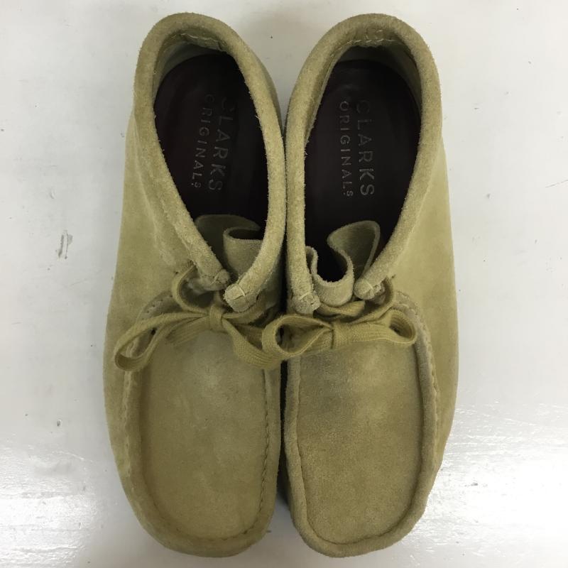クラークス オリジナルズ Clarks Originals シューズ シューズ Clarks Originals Wallabee Boot ワラビーブーツ 26155516 26.5cm 無地 ベージュ / ベージュ / beige メンズ USED 古着 中古 10155967