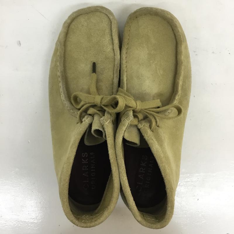 クラークス オリジナルズ Clarks Originals シューズ シューズ Clarks Originals Wallabee Boot ワラビーブーツ 26155516 26.5cm 無地 ベージュ / ベージュ / beige メンズ USED 古着 中古 10155967