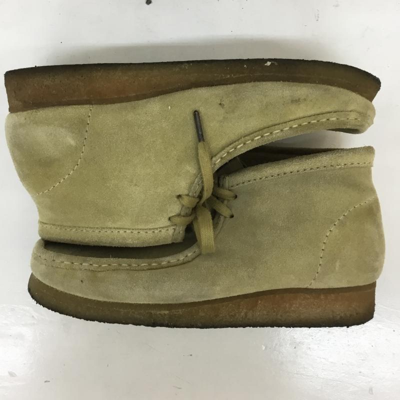 クラークス オリジナルズ Clarks Originals シューズ シューズ Clarks Originals Wallabee Boot ワラビーブーツ 26155516 26.5cm 無地 ベージュ / ベージュ / beige メンズ USED 古着 中古 10155967