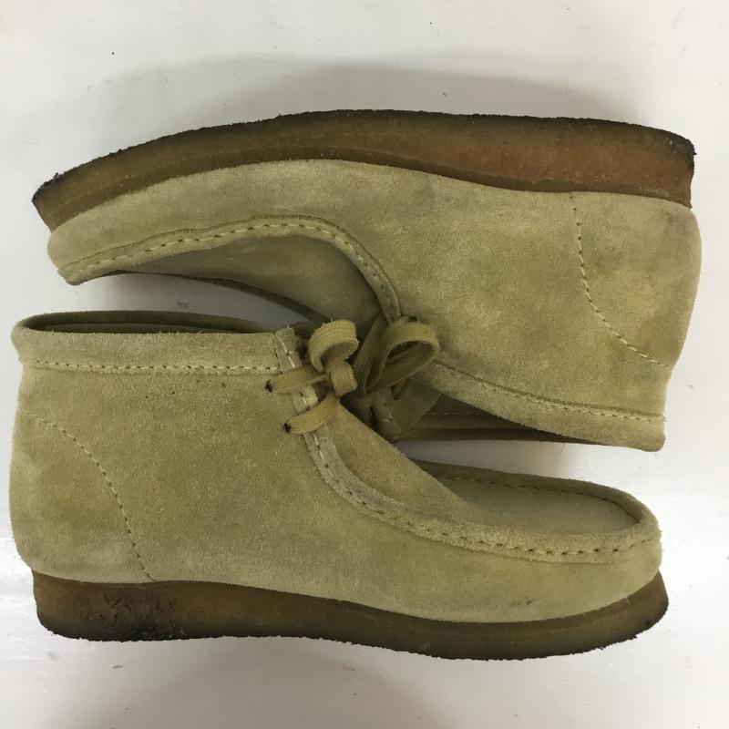 クラークス オリジナルズ Clarks Originals シューズ シューズ Clarks Originals Wallabee Boot ワラビーブーツ 26155516 26.5cm 無地 ベージュ / ベージュ / beige メンズ USED 古着 中古 10155967