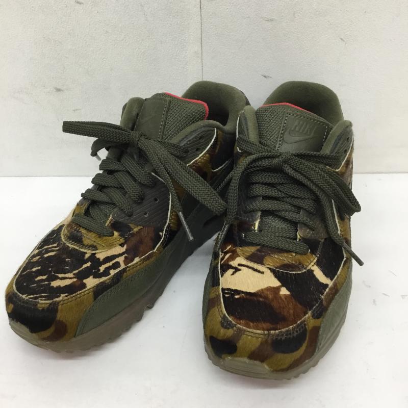ナイキ NIKE スニーカー スニーカー Nike Air Max 90 Croc Camo CU0675-300 25.0cm カモフラージュ柄・迷彩 マルチカラー / マルチカラー / multicolor メンズ USED 古着 中古 10155968