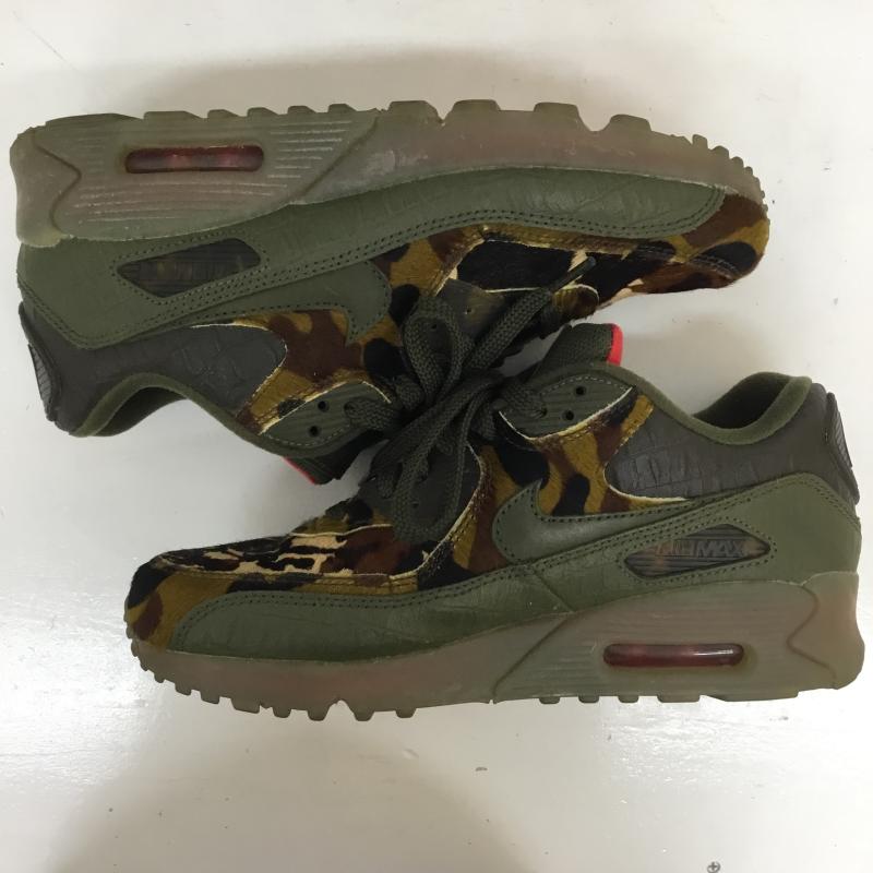 ナイキ NIKE スニーカー スニーカー Nike Air Max 90 Croc Camo CU0675-300 25.0cm カモフラージュ柄・迷彩 マルチカラー / マルチカラー / multicolor メンズ USED 古着 中古 10155968